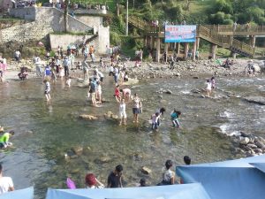 Clean water in Chengdu countryside