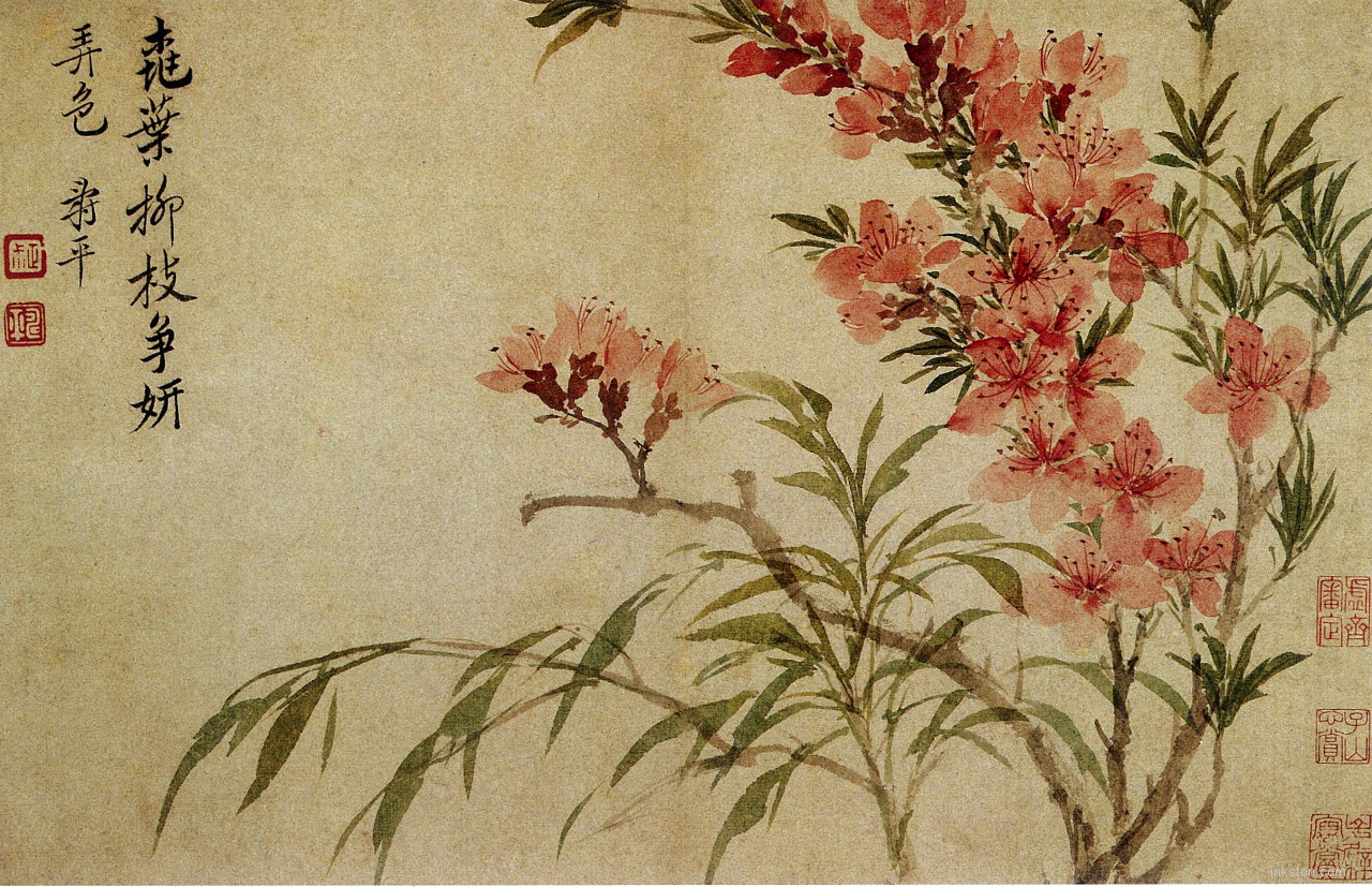 Flower Heads – painting techniques from Mustard Seed Garden