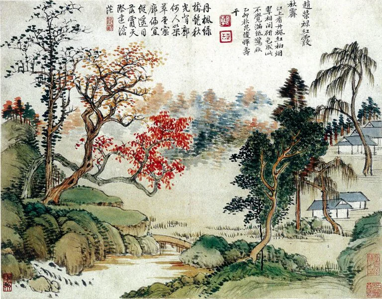 Ancient Chinese Flower Paintings by Yun Shou Ping 惲壽平 - Inkston
