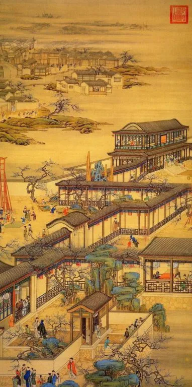 十二月令图轴 12 Months in Paintings - Inkston 十二月令图轴 12 Months in Paintings - Inkston