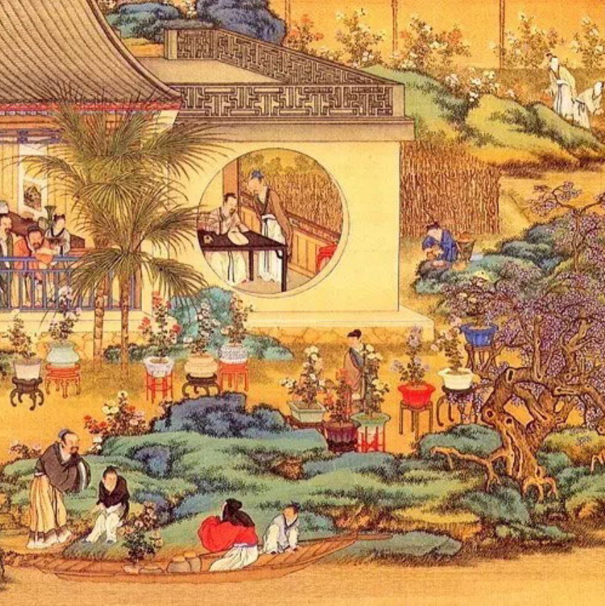 十二月令图轴 12 Months in Paintings