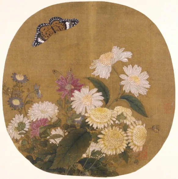 GAKKIN 墨小菊 CHRYSANTHEMUMS MELANGE JACKET（Four Gentlemen