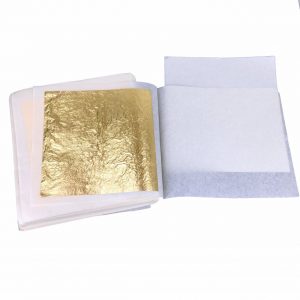 Professional Grade Gold Leaf 10 Sheets, 91.7%