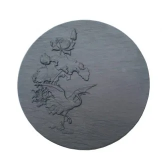 Details about   Chinese Huizhou Ink Natural Original Stone Hand-carved Leaf Inkstone Inkslab 端砚