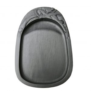 Fine Luo Wen Inkstone Carved with Dragon