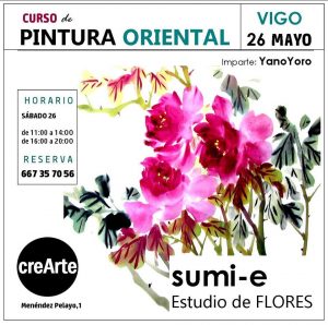 Curso de Pintura Oriental en Vigo, España @ Estudio de FLORES | La Línea de la Concepción | Andalucía | Espagne