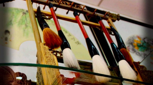 Chinese calligraphy practice: take a break, take a brush!